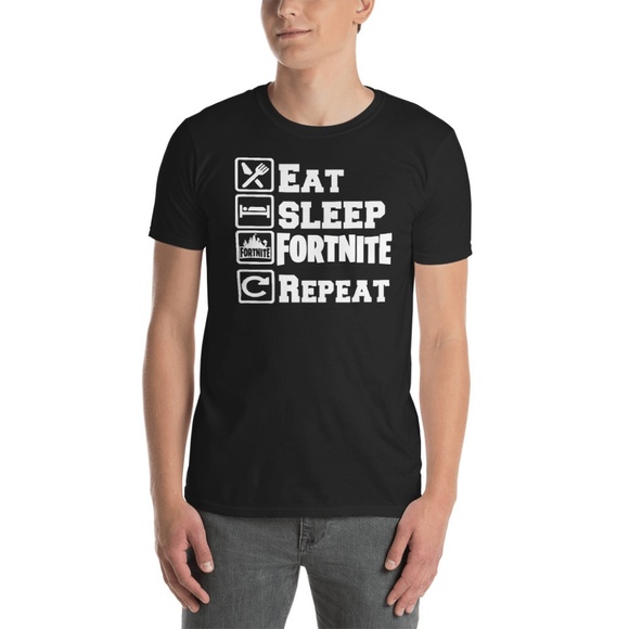 Eat Sleep Fortnite T-Shirt - Picture 3 of 8